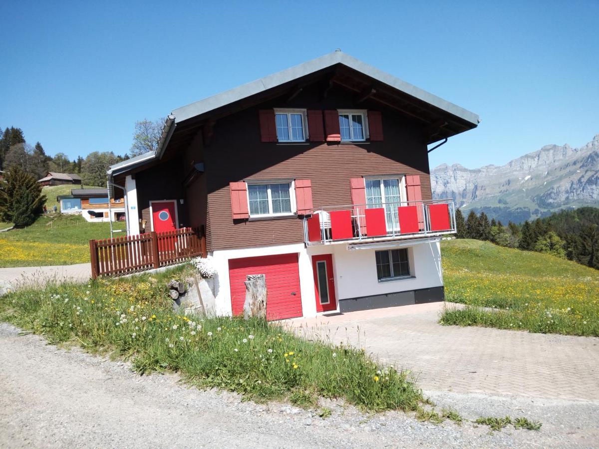 Ferienwohnung Tschudiboden Flumserberg Exteriör bild